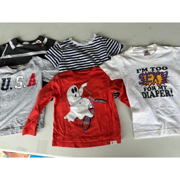 Boy toddler 3T clothes bundle gap h&m vintage - Picture 1 of 4